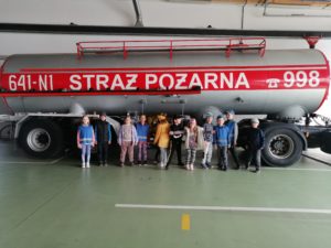 Wizyta w Państwowej Straży Pożarnej w Sokołowie Podlaskim
